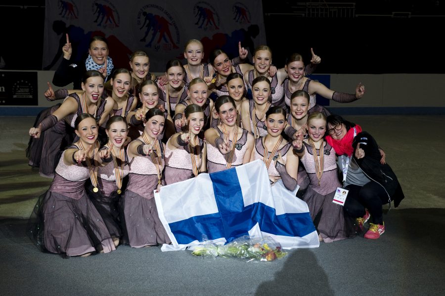 Vuonna 2013 oli jo kolmannen suo- malaisjoukkueen, Team Uniquen vuoro juhlia maailmanmestaruutta. Yhteensä Suomen joukkueet ovat tuoneet kotiin MM-kultaa yhdeksän kertaa.