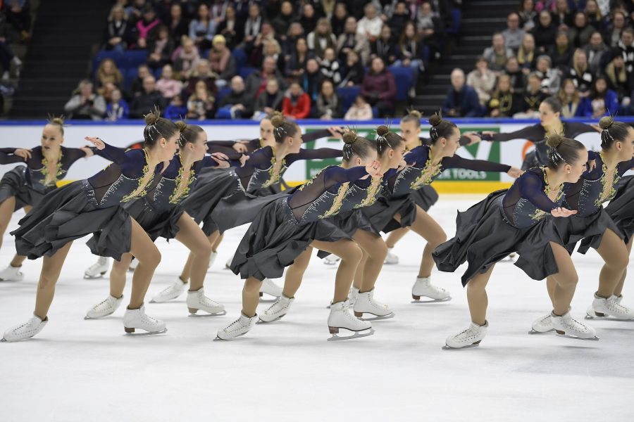 Dream Edges voitti junioreiden SM-hopeaa kauden parhailla pisteillään 197,38. Kuva Antti Lehto