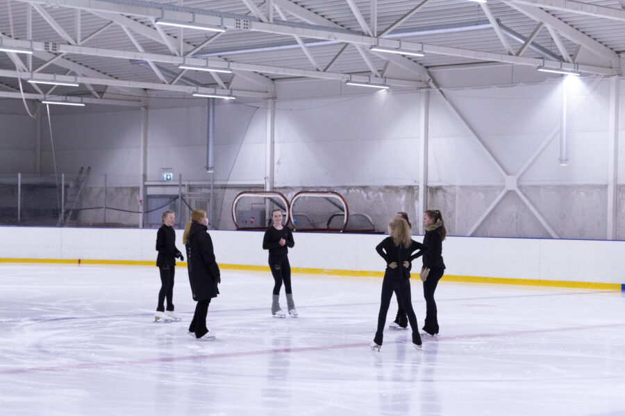 ShowSkate-tunnilla luistelijat saavat toteuttaa Lumin suunnittelemia koreografioita tai luoda omia.