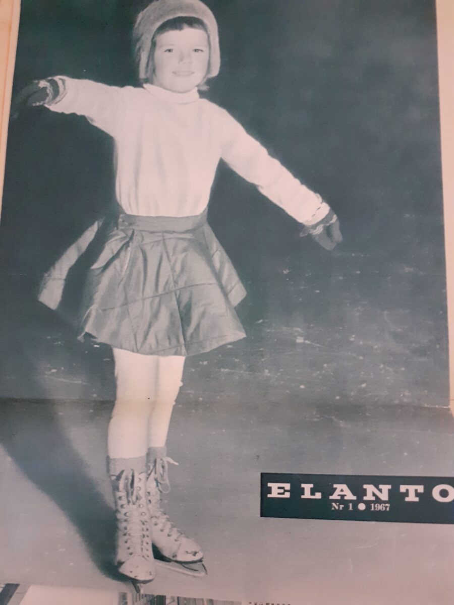 Pikku-Sirkka Elanto-lehden kansikuvatyttönä vuonna 1967.