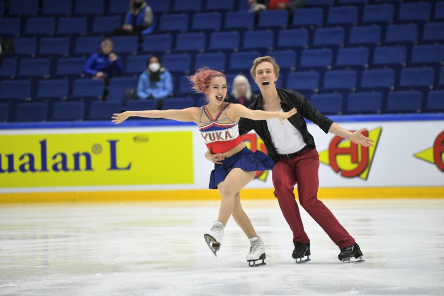 Yuka Orihara ja Juho Pirinen