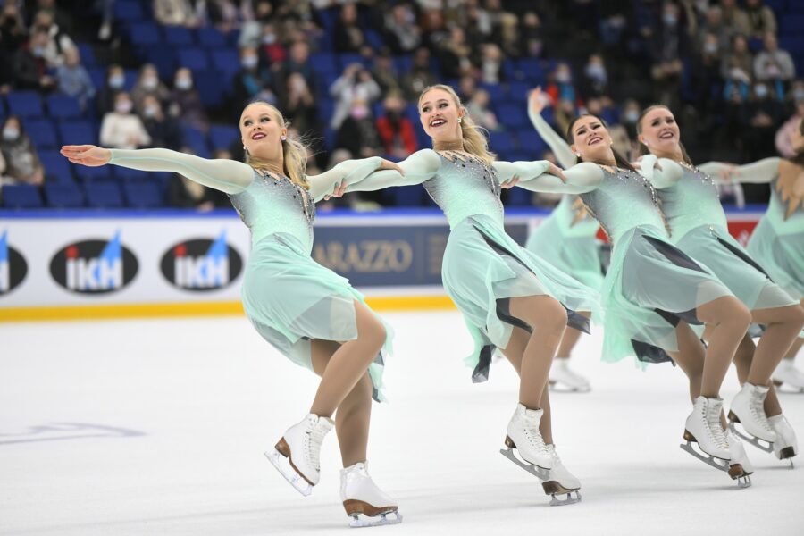 Helsingin Luistelijoiden Marigold IceUnity oli ainoana joukkueena päättänyt pitää edellisen kauden Nordic Spirit -lyhytohjelmansa.