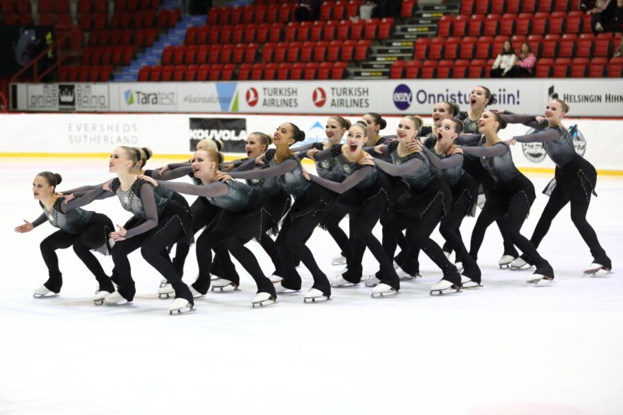 Helsingin Luistelijoiden Musketeers sijoittui junioreiden ensimmäisessä SM-valintakilpailussa lyhytohjelman kolmanneksi pistein 61,07.