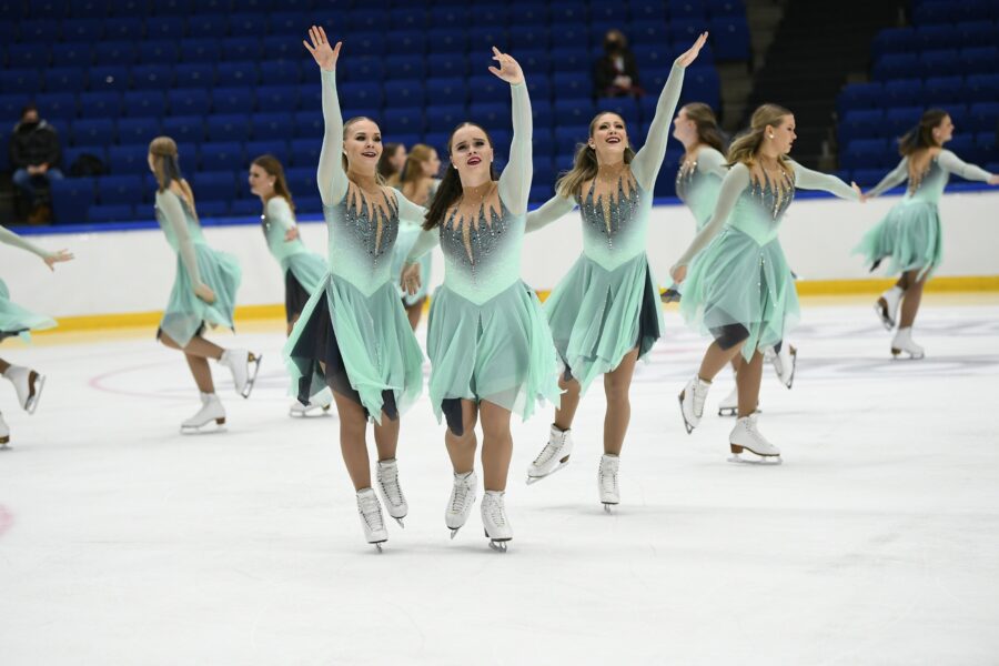 Marigold IceUnityn Nordic Spirit -lyhytohjelma keräsi tänään 71,66, joka vei joukkueen kolmanneksi toisessa SM-valintakilpailussa.