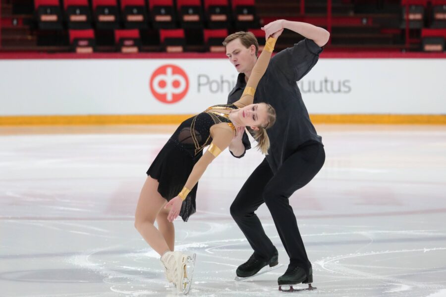 Milania Väänänen ja Mikhail Akulov 