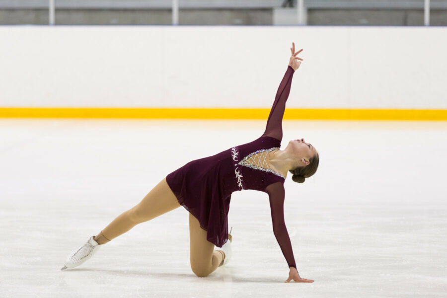 Hanna Korhonen Helsinki Trophy -kilpailussa vuonna 2017.