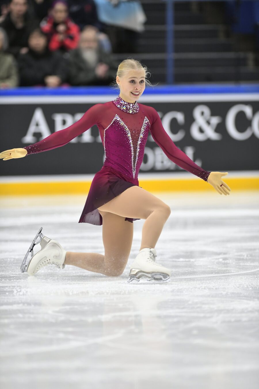 Linnea Ceder luisteli Grand Prix Espoo -kilpailussa sijalle 11.