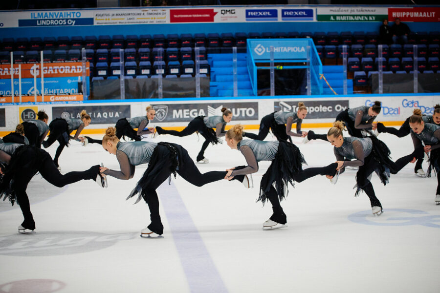 Helsingin Luistelijoita edustava Marigold IceUnity on kolmantena ensimmäisessä SM-valintakilpailussa lyhytohjelman jälkeen pistein 67,29.