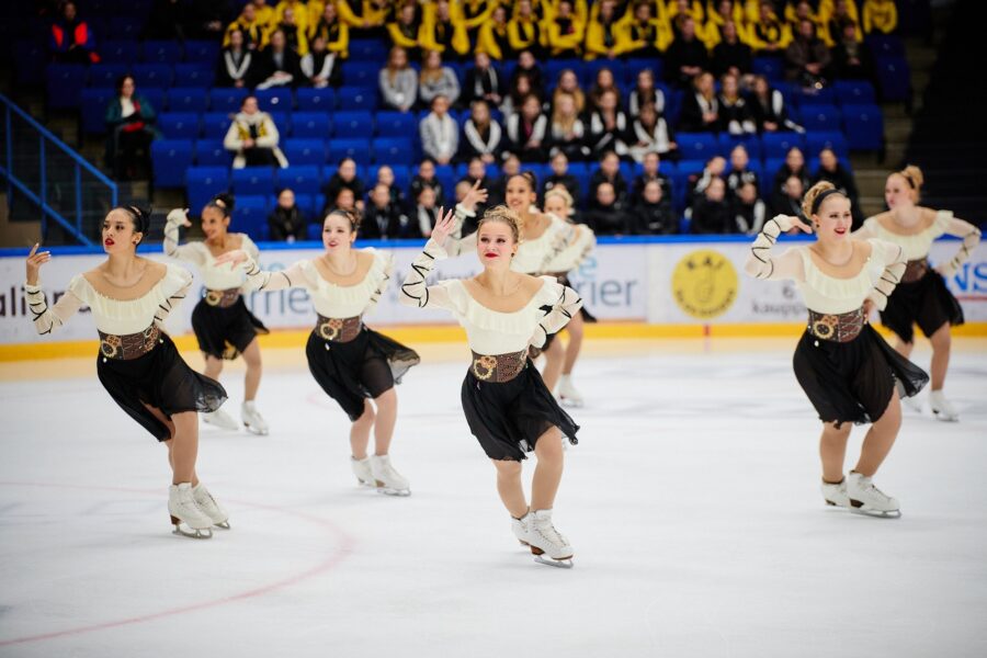 Helsingin Luistelijoita edustava Musketeers oli tänään junioreiden toisen SM-valintakilpailun kolmas pistein 174,34.