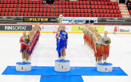 Team Unique tuulettaa Suomen mestaruuttaan.
