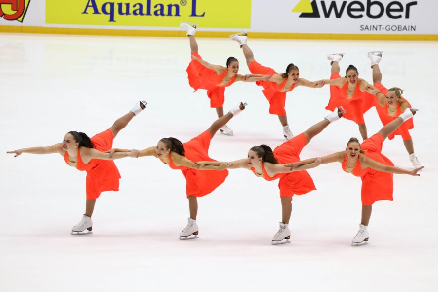 Marigold IceUnity sijoitttui Finlandia Trophy Espoon muodostelmaluistelun lyhytohjelmakilpailussa toiseksi.