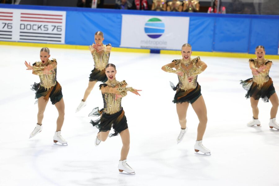 Helsinki Rockettes luisteli French Cupin voittoon 2024.
