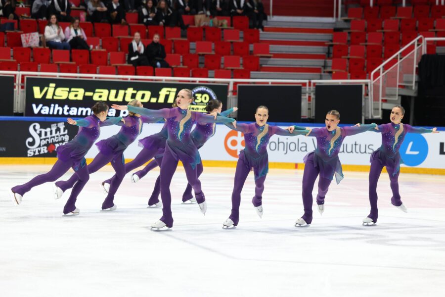 Muodostelmaluistelun SM-kilpailut 2024.