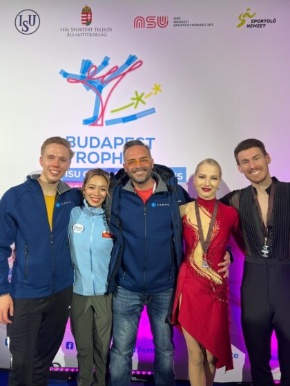 Jäätanssiparimme Juulia Turkkila–Matthias Versluis ja Yuka Orihara–Juho Pirinen avasivat upeasti kilpailukautensa viikonloppuna Budapest Trophyssa Unkarissa. Turkkila–Versluis saavutti pronssia pistein 189,01 ja Orihara–Pirinen kiri kovakärkisen kilpailun neljänneksi pistein 178,50.