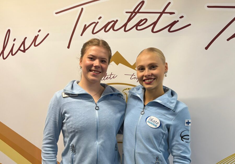 Olivia Lisko (vas.) ja Linnea Ceder Trialeti Trophyssa Georgiassa 8.–11.10.2025.