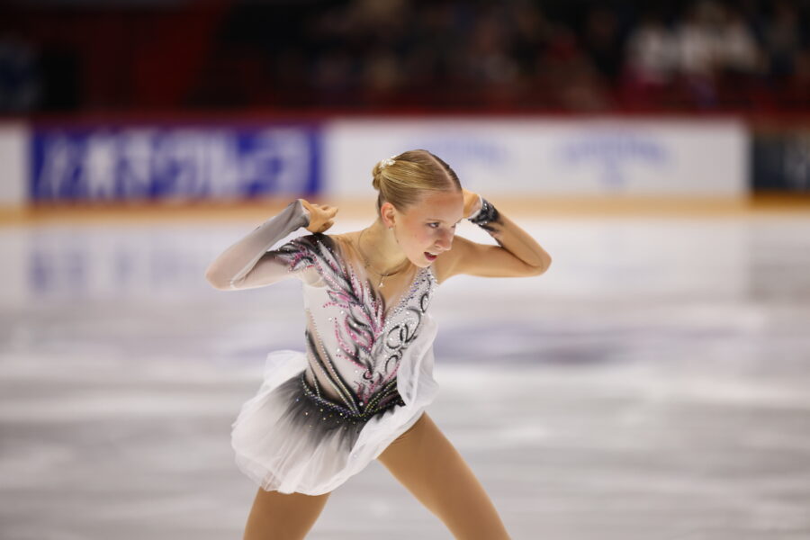 IIda Karhunen Finlandia Trophyn vapaaohjelmassa 22.11.2025.