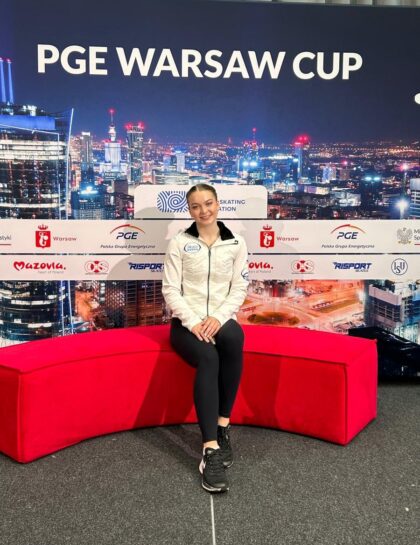 Minja Peltonen oli PGE Warsaw Cupin naisten kilpailun 18:s yhteispistein 123,30.