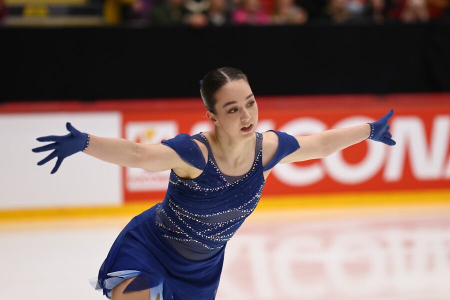 Selma Välitalo Finlandia Trophyn vapaaohjelmassa 22.11.2025.