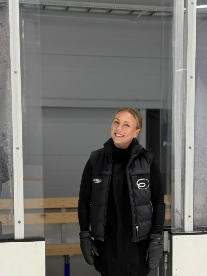 Muodostelmaluisteluvalmentaja Roosa Latvala osallistui Prime Coach -sovelluksen pilottiin.