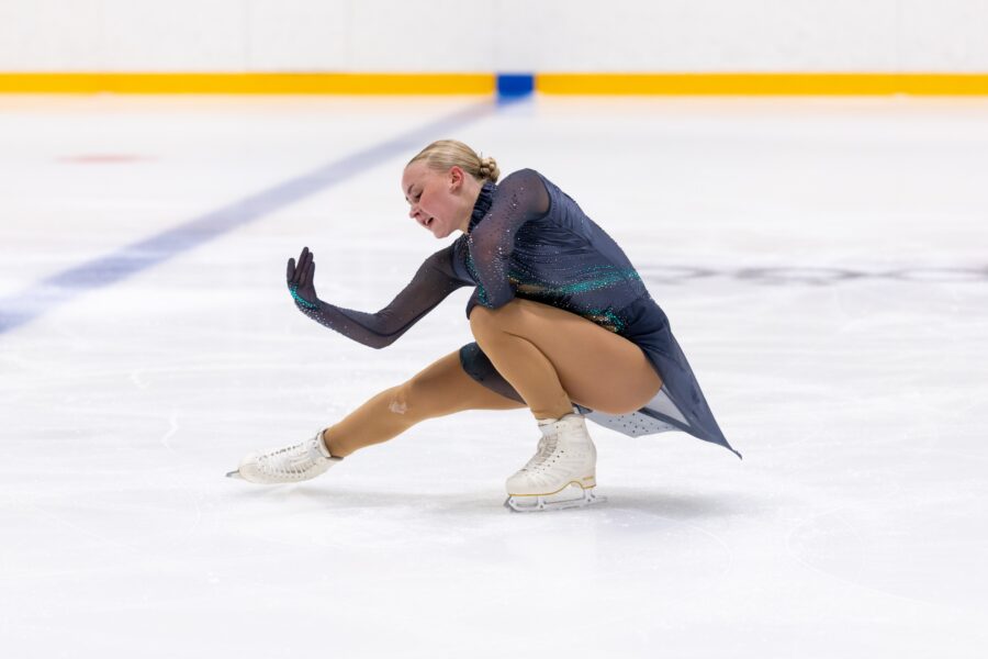 Janna Jyrkinen Suomen Taitoluisteluliiton Kesäkisan vapaaohjelmassa elokuussa 2026.
