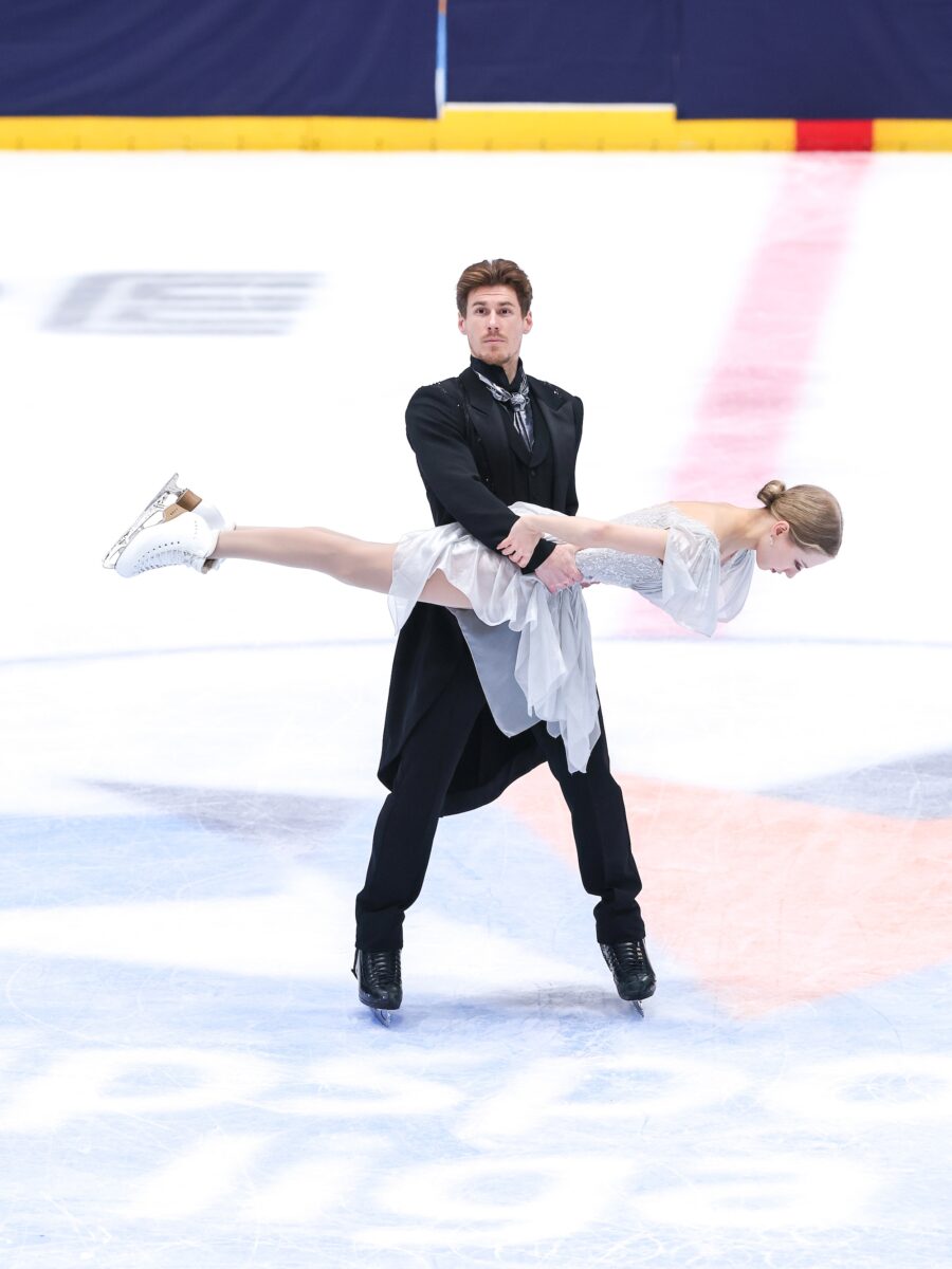 Juulia Turkkila ja Matthias Versluis Nepala Memorial Trophyssa Bratislavassa syyskuussa 2026.